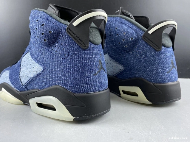 Jordan Washed 6 Air CT5350-401 Denim 1116